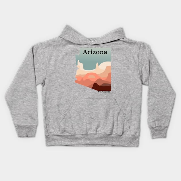 Arizona Kids Hoodie by Pastel.Punkk